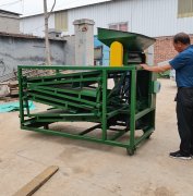 陜西花椒篩選機 產(chǎn)量大凈度高花椒清選篩 青椒除雜篩220V/380V